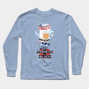 Retro Origin - NSW - TOOHEYS BLUES Long Sleeve T-Shirt